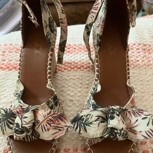 Sugar wedge/platform sandals. Size 8, NWOT